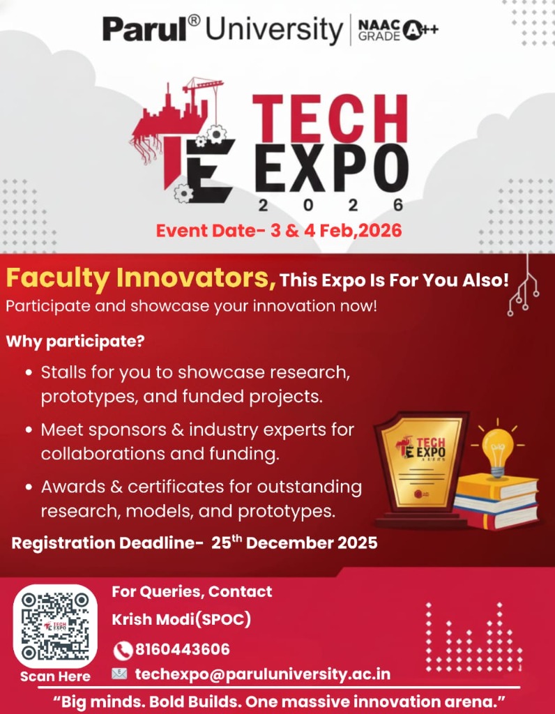 Faculty Innovators - Tech Expo 2026